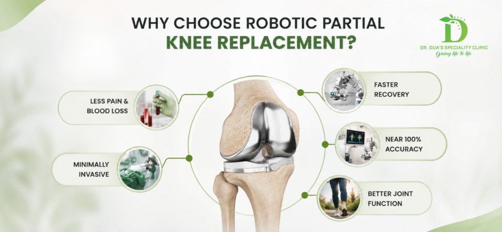 Robotic knee replacement surgery in Delhi by Dr. Apoorv Dua