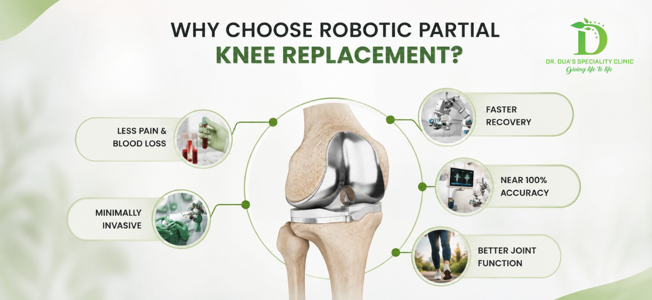 Robotic knee replacement surgery in Delhi by Dr. Apoorv Dua
